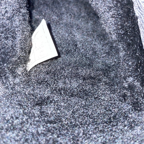 UGG Slipper Leisure Scuff Suede Shearling Lining Black Unisex / M8, W9 - Picture 6 of 9